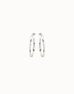 Open hoop earrings