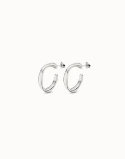 Open hoop earrings