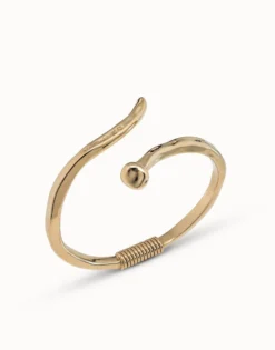 Organic‑style bangle bracelet