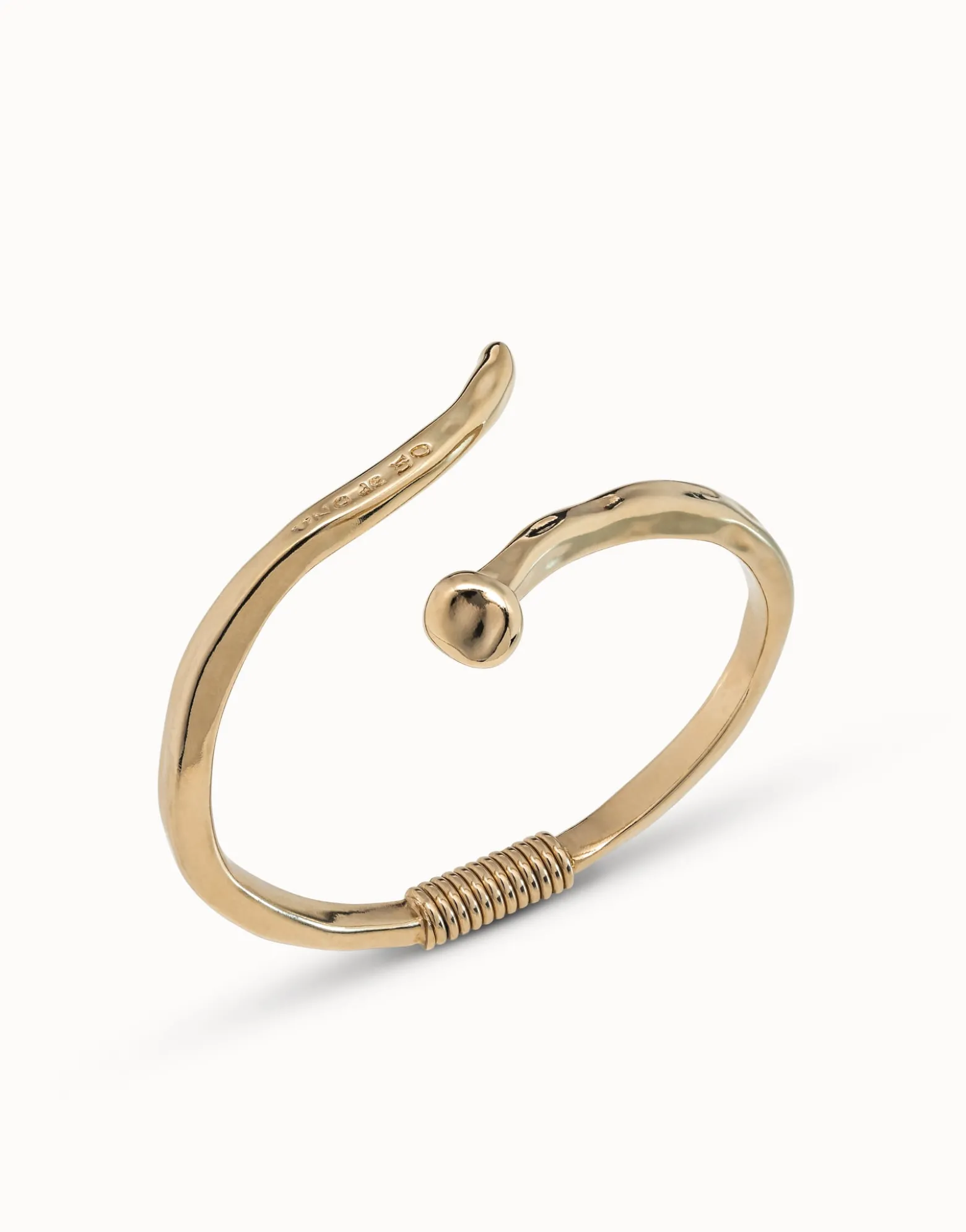 Organic‑style bangle bracelet