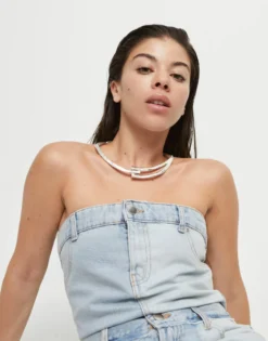 Sculpted Choker Necklace