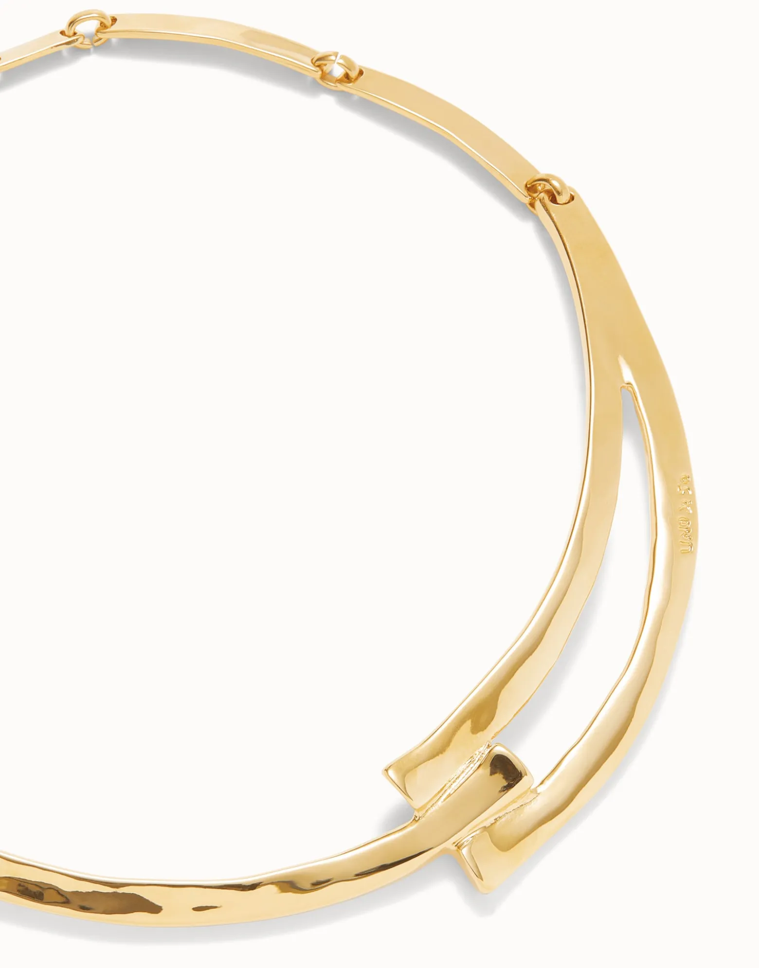 Sculpted Choker Necklace