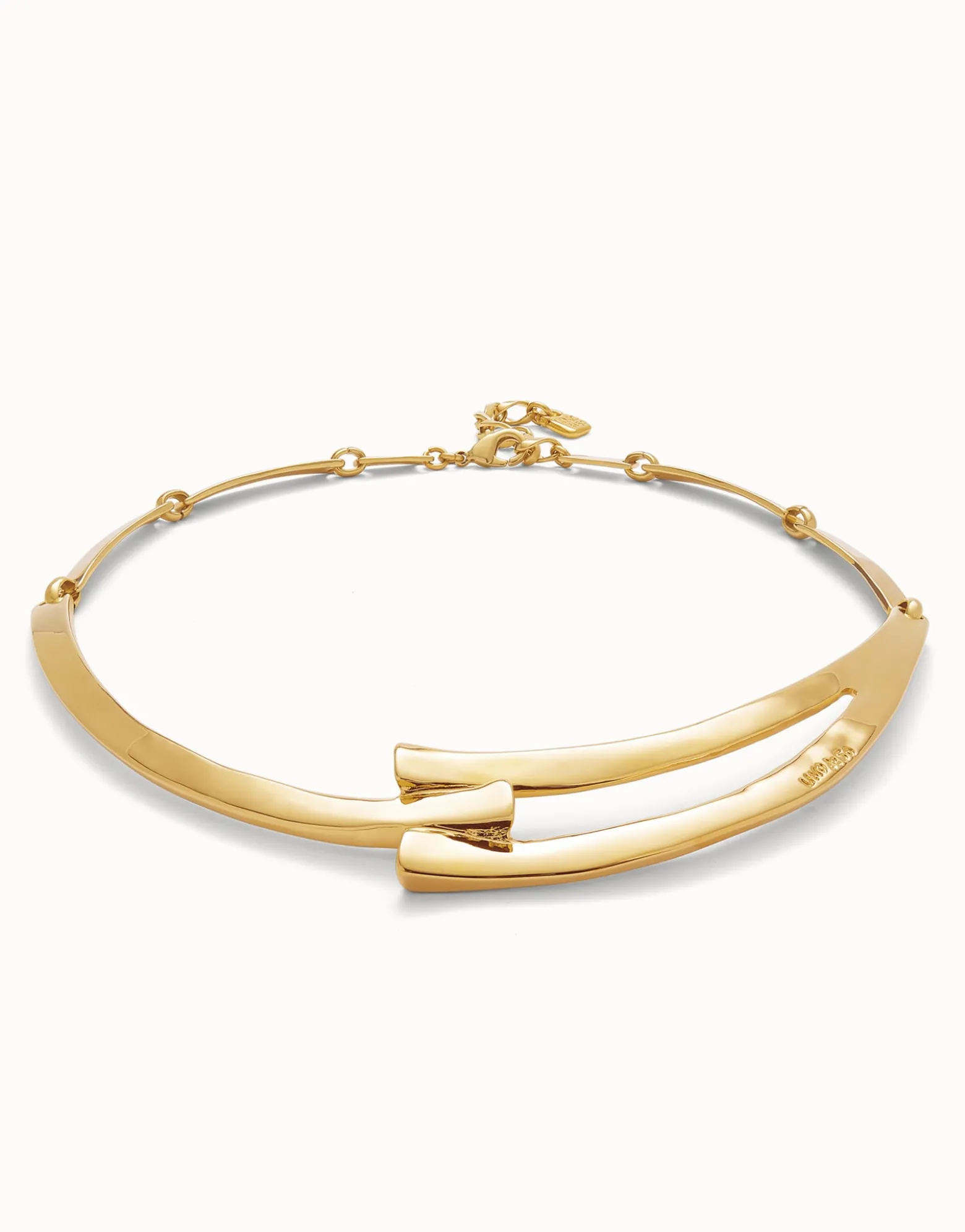 Sculpted Choker Necklace