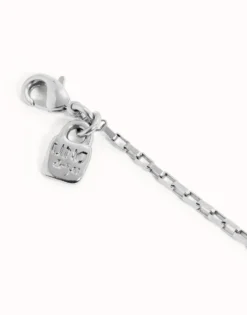 Short link chain charm necklace