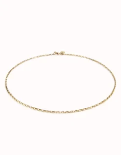 Short link chain charm necklace