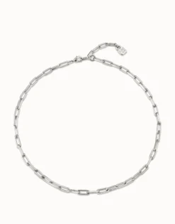 Short link chain charm necklace