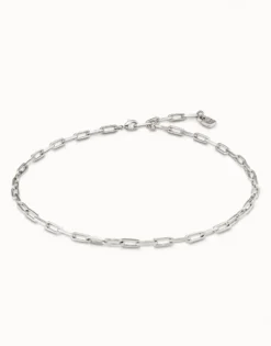 Short link chain charm necklace