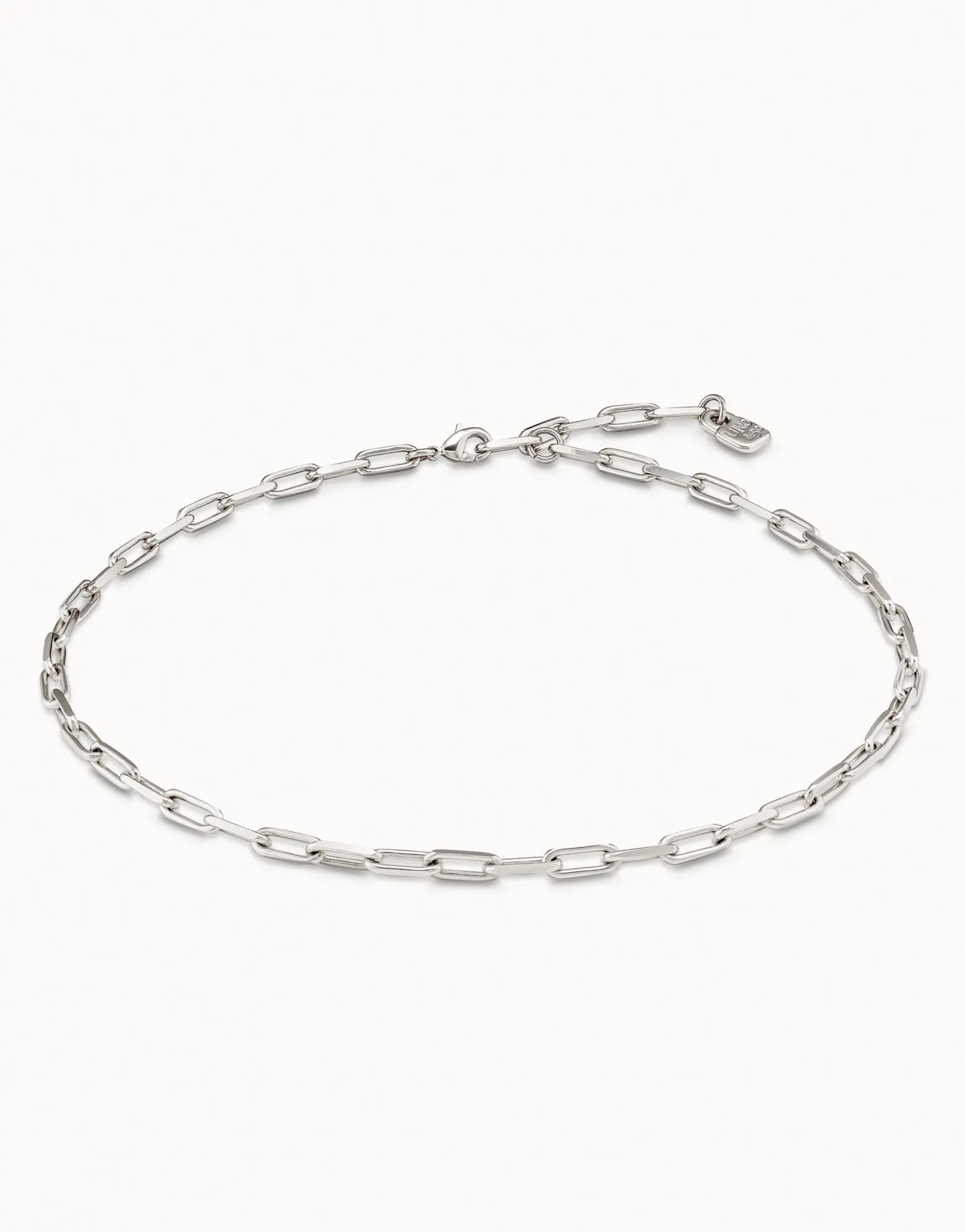 Short link chain charm necklace