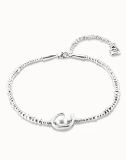 Short necklace with pearl