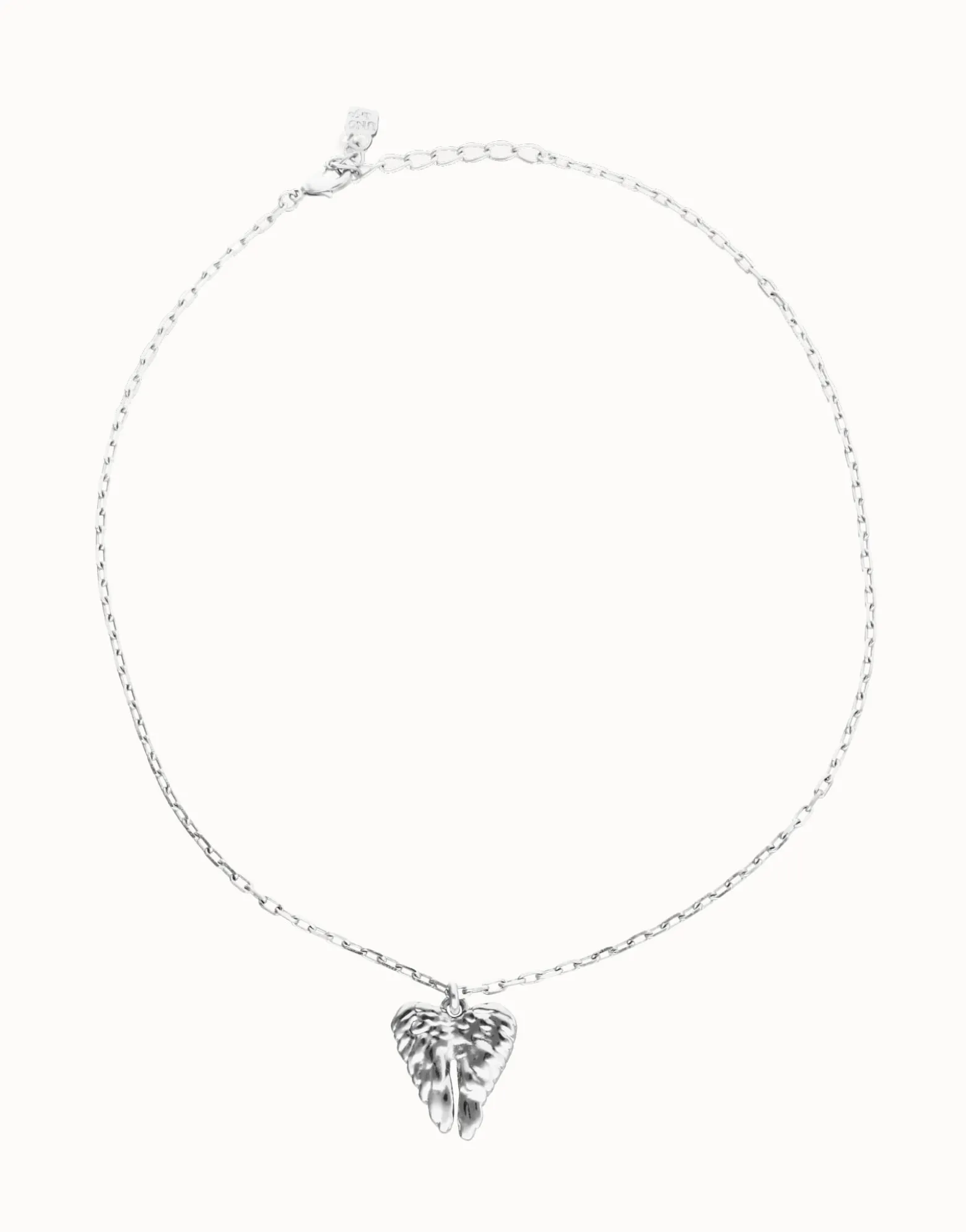 Short necklace with wing detail