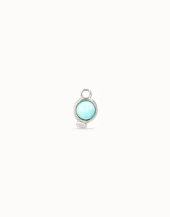 Single Hoop Charm With A Cristal