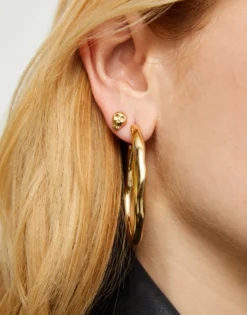 Skull single stud earring