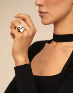Spiral shape ring