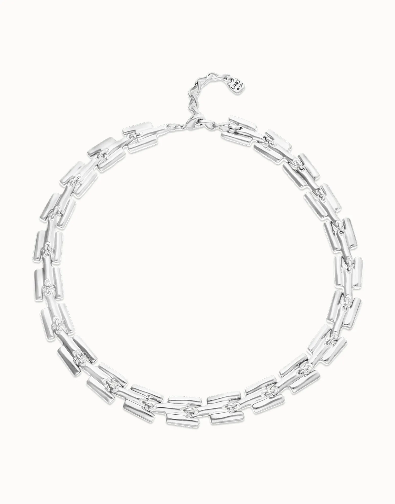 Square links chain bracelet