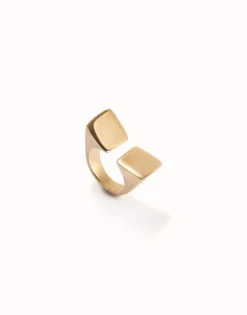 Square shape open ring