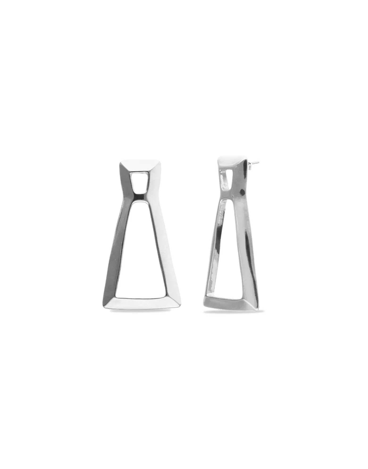 Triangular earrings