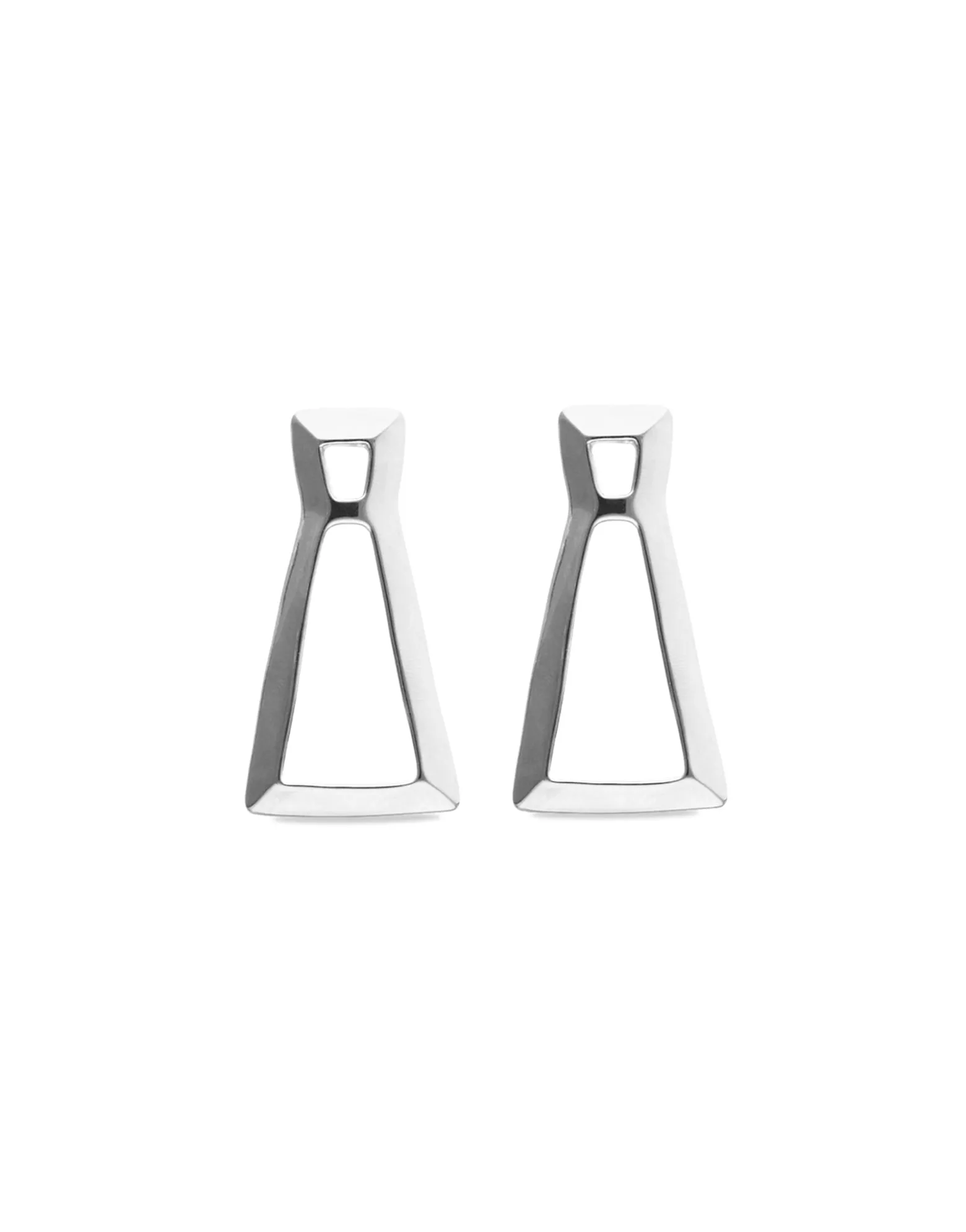 Triangular earrings