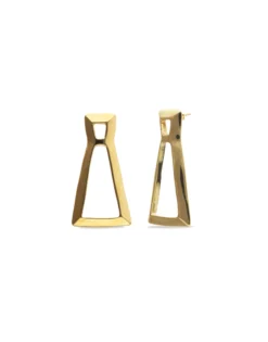 Triangular earrings